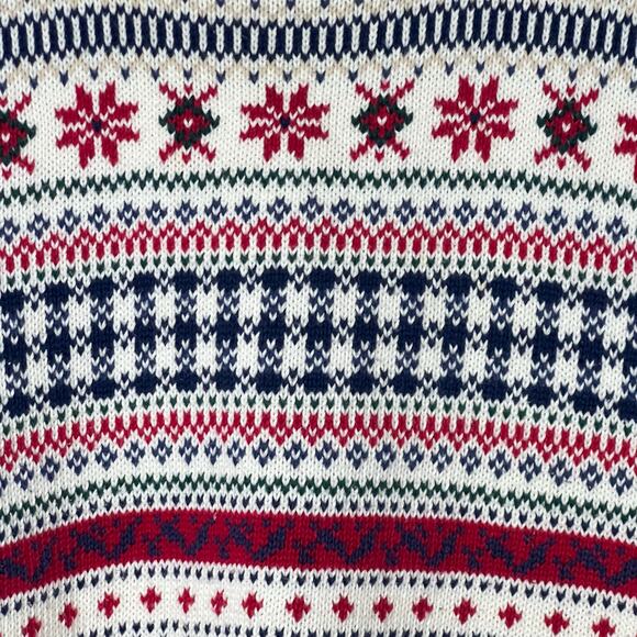 Vintage Northern Reflections Mens Size Large Nordic Pattern Sweater Indie Ski - Picture 6 of 10
